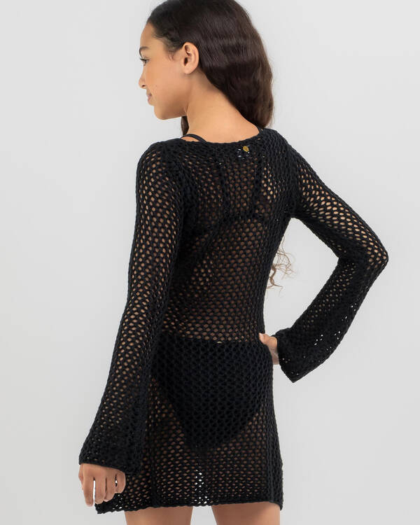 Kaiami Girls' Tamsin Crochet Cover Up for Womens