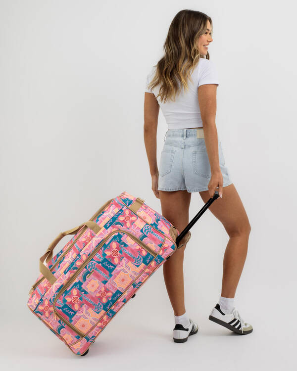 Mooloola Marrakesh Large Wheeled Travel Bag for Womens
