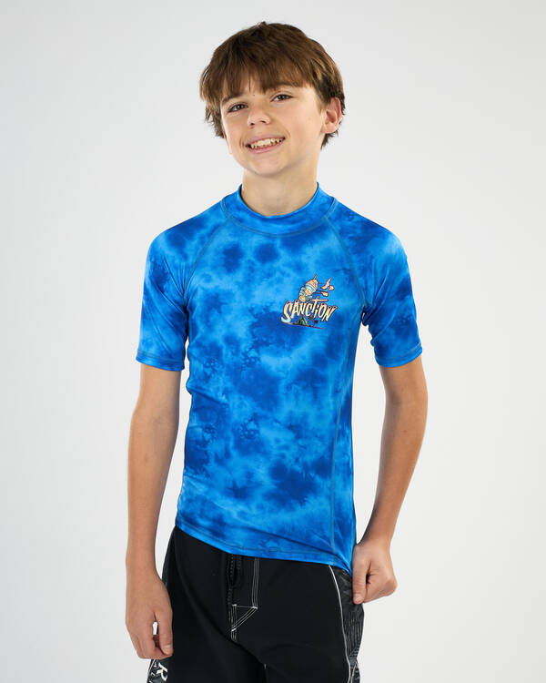 Boys' Brain Freeze Short Sleeve Rash Vest