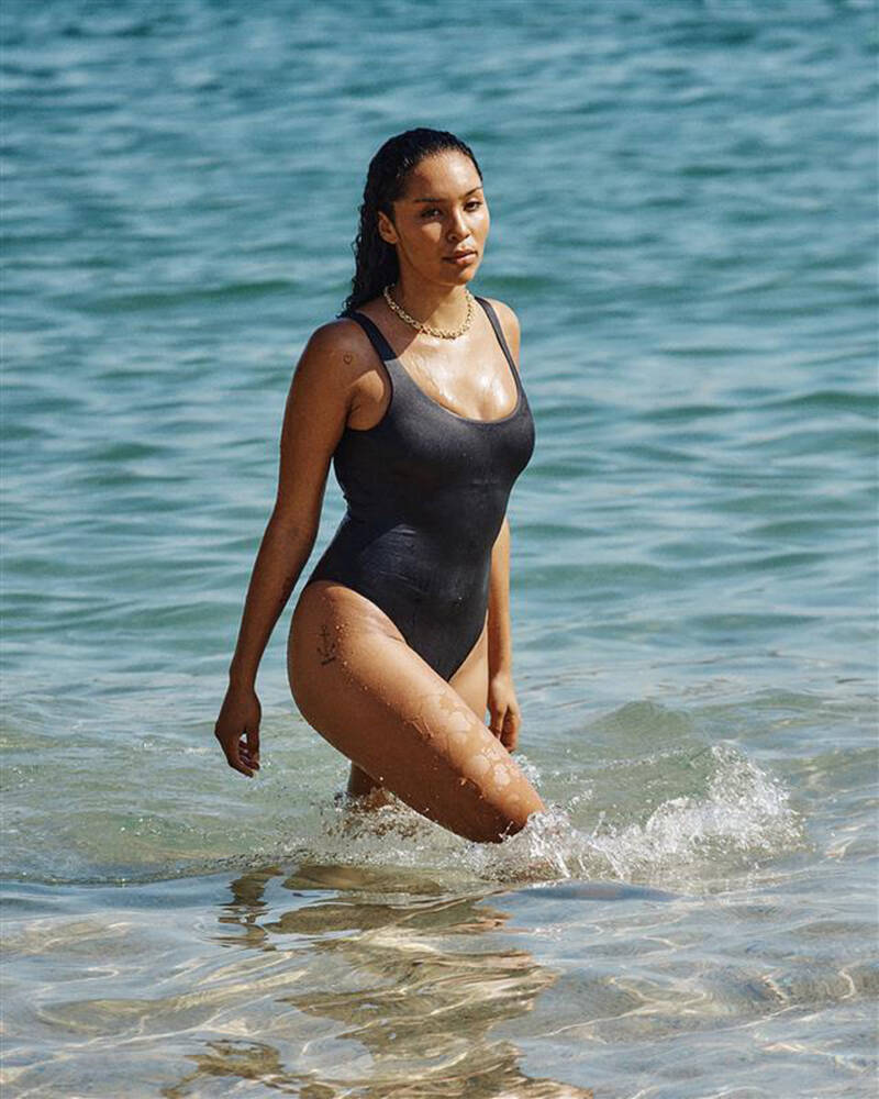 Modibodi Scoop Neck One Piece Light-Moderate Swimsuit for Womens
