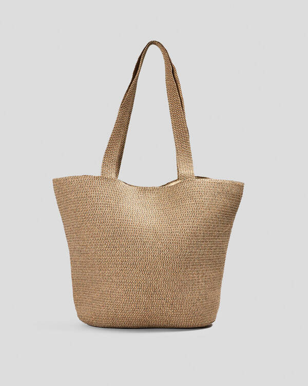 Rusty Gisele Straw Bag for Womens