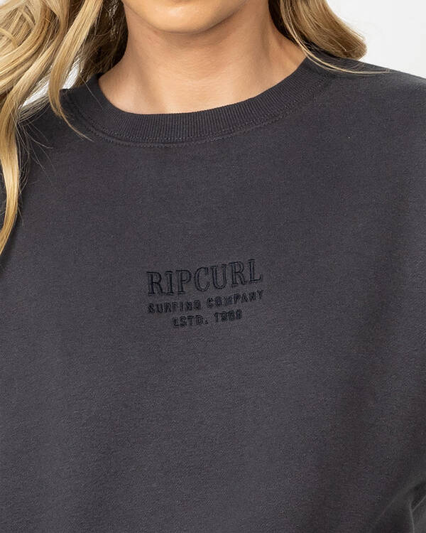 Rip Curl Surf Staple Crewneck Sweatshirt for Womens