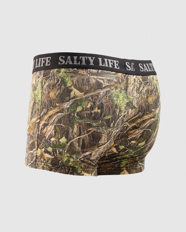 Salty Life Woodland Fitted Boxer Shorts for Mens