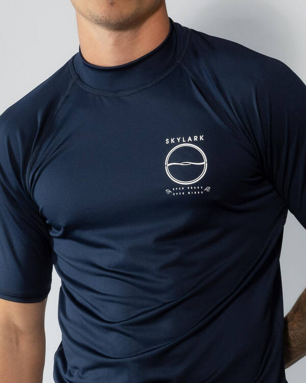 Skylark Stabilise Short Sleeve Rash Vest for Mens