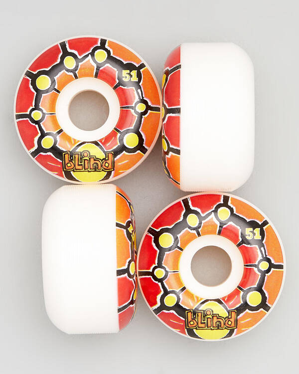 Blind Round Space V2 51mm Skateboard Wheels for Unisex