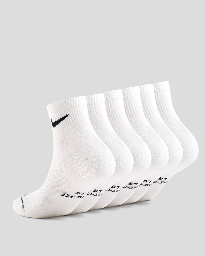 Nike Everyday Elevated Ankle Socks 6 Pack for Mens