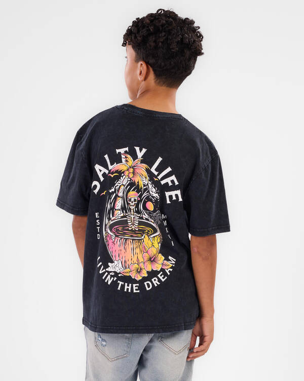 Salty Life Boys' Coco-Soak T-Shirt for Mens