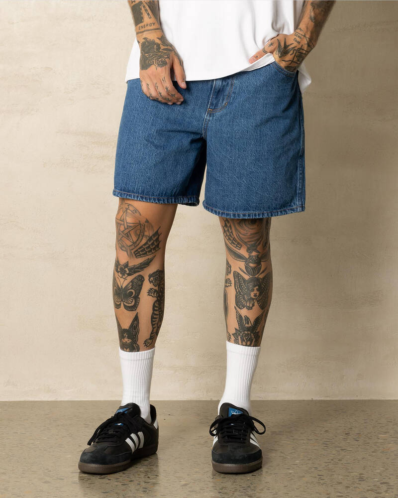 Wrangler Slacker Denim Shorts for Mens