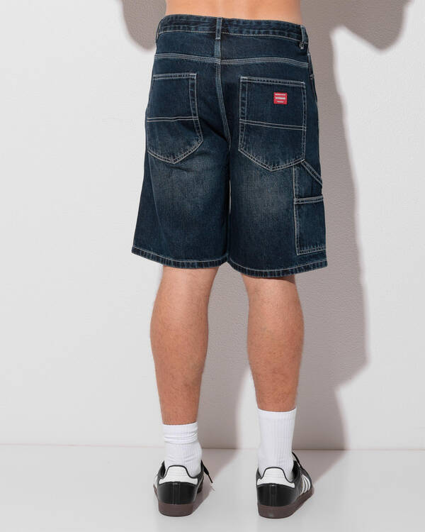 Worship Supplies Carpenter Jean Shorts for Mens