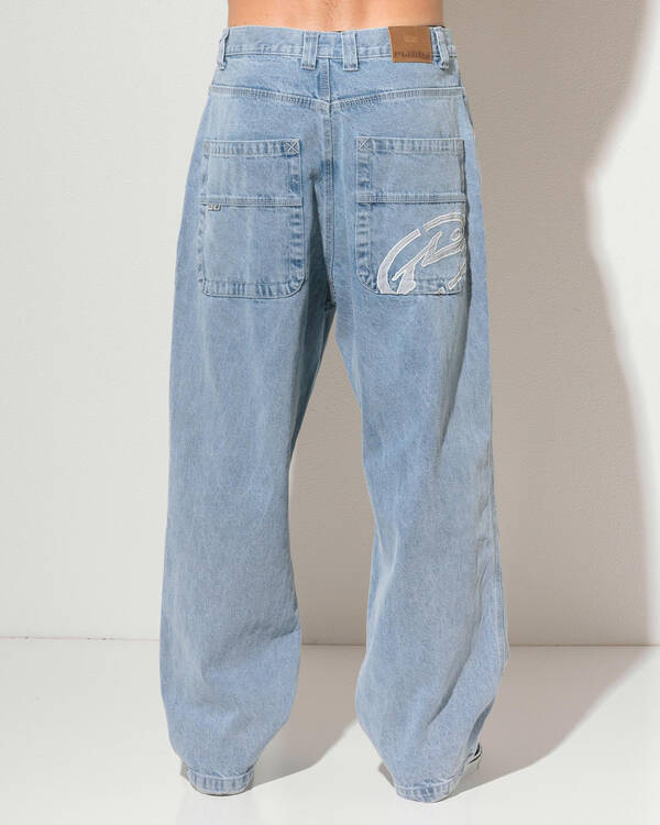 Rusty Turbo Baggy Jeans for Mens