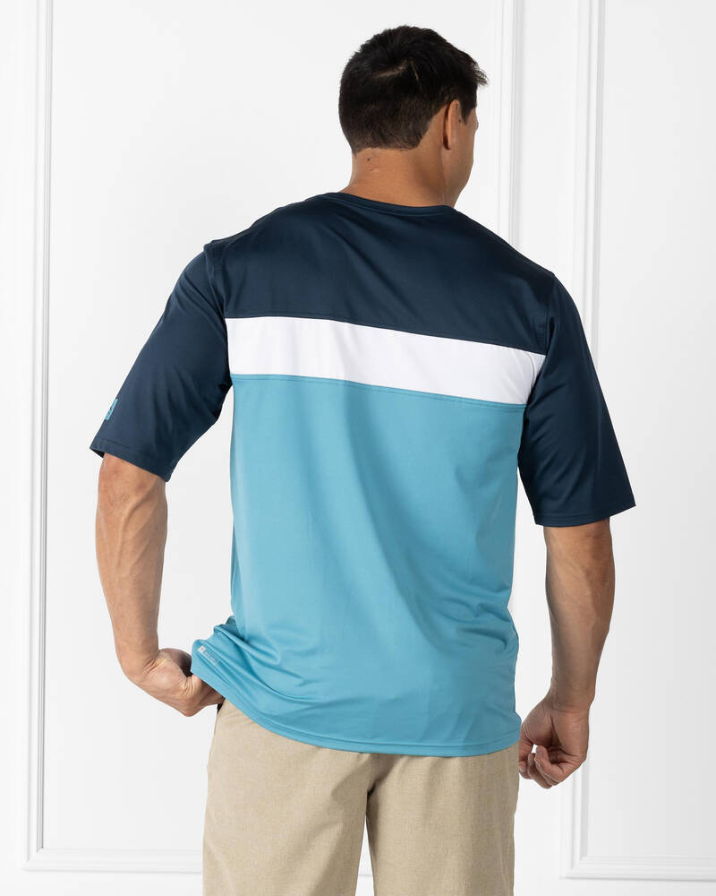 Rip Curl Undertow Short Sleeve Rash Vest for Mens
