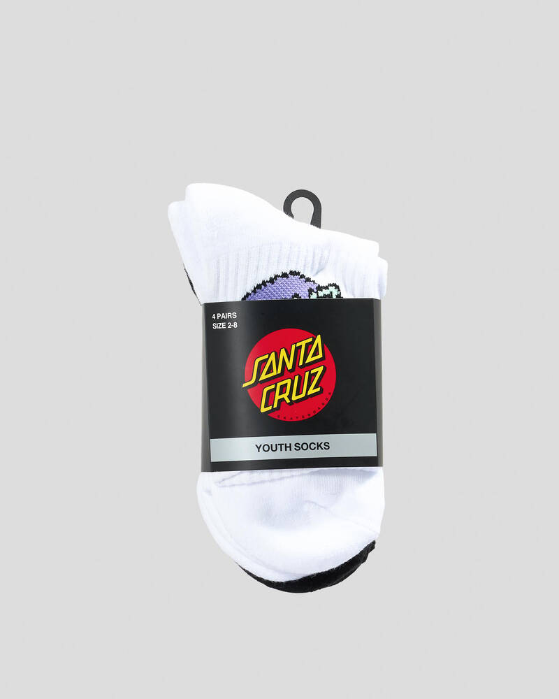 Santa Cruz Girl's Other Dot Mid Sock Pack for Womens