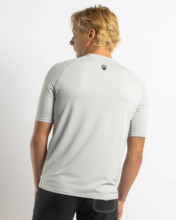 Far King Relaxed Fit Short Sleeve Rash Vest for Mens