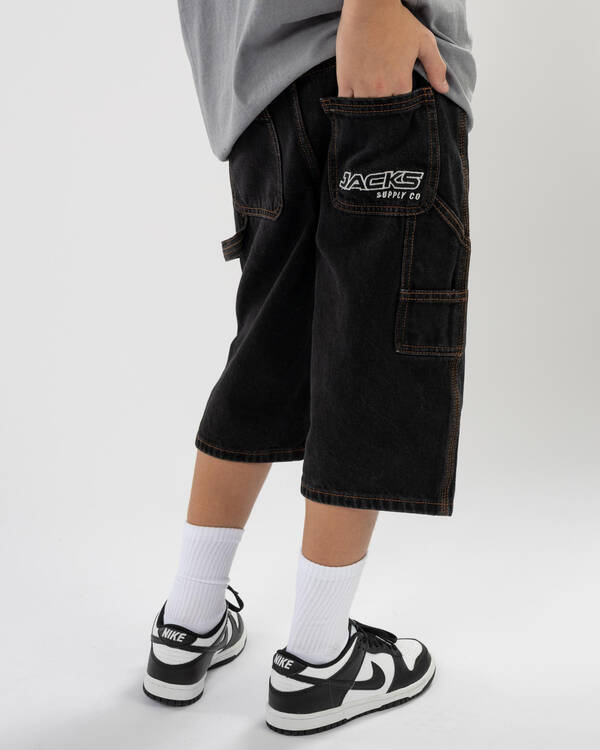 Jacks Boys' Dusk Denim Walk Shorts for Mens
