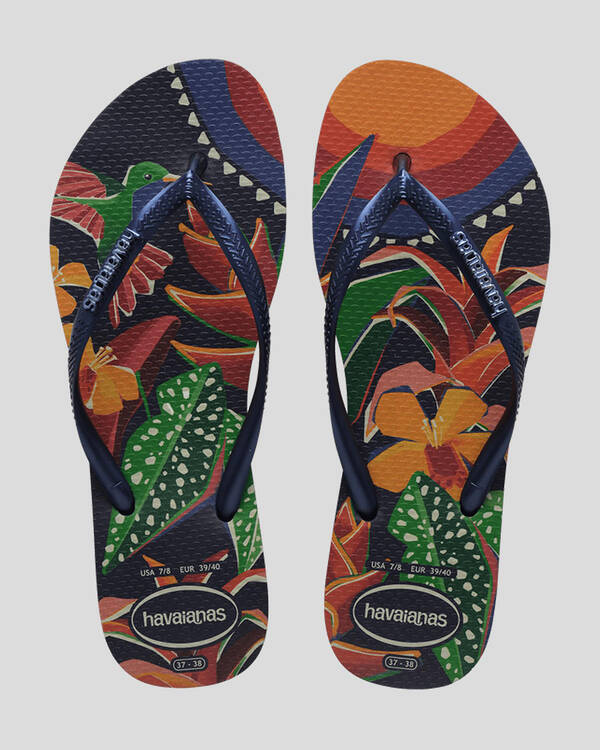 Havaianas Slim Tropical Thongs for Womens
