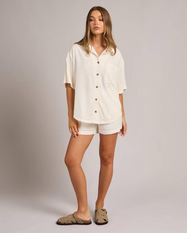 Roxy Bisous Fancy Shirt for Womens