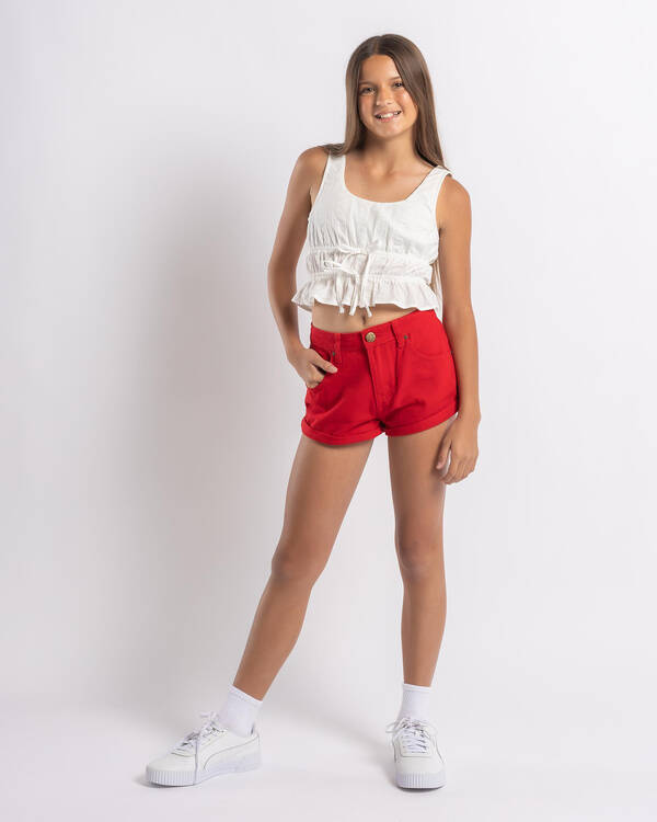 DESU Girls' Hallie Roll Up Shorts for Womens