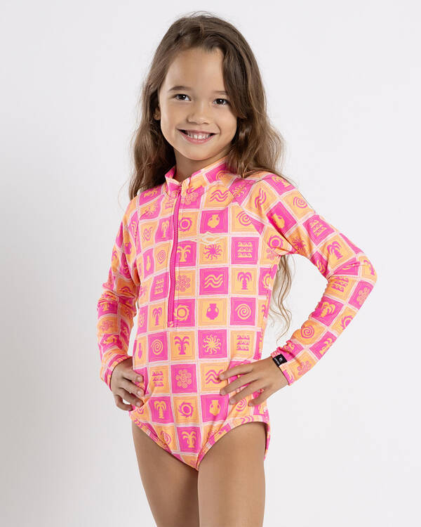 Rip Curl Toddlers' Sun UPF Long Sleeve Surfsuit for Womens