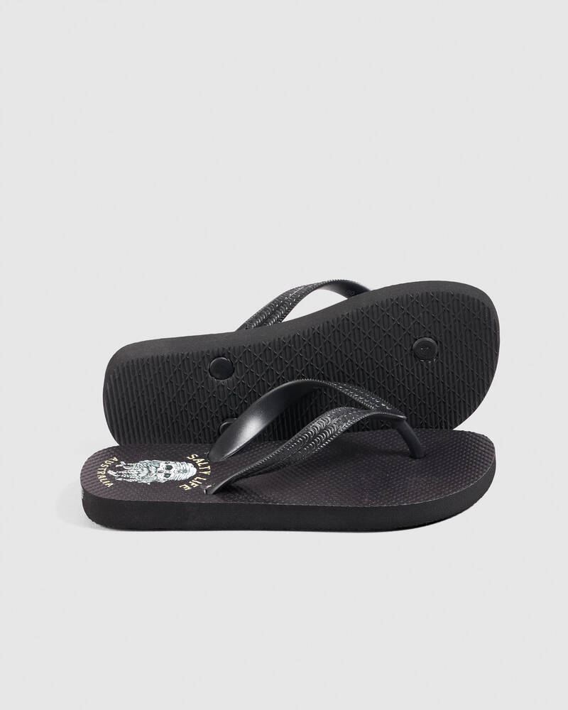 Salty Life Boys' Raiders Thongs for Mens
