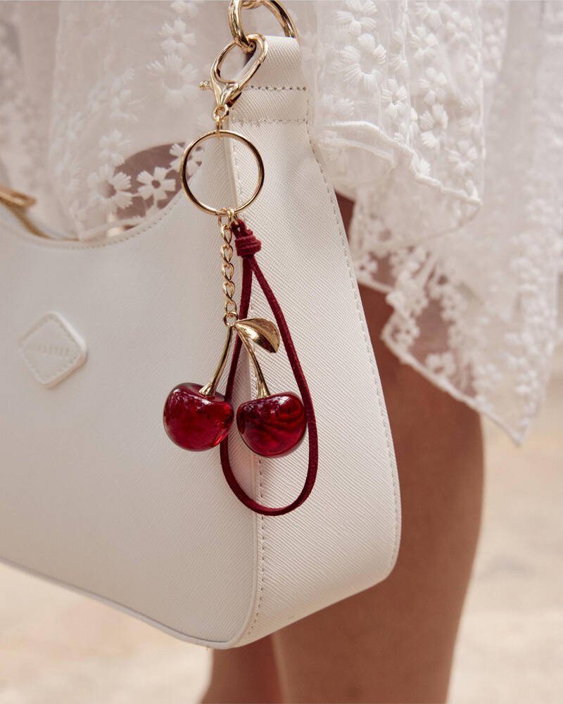 Karyn In LA Emmett Cherry Keyring for Womens