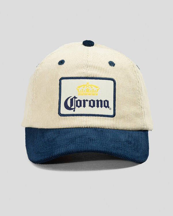 Corona Corona Logo Cord Strapback Cap for Mens