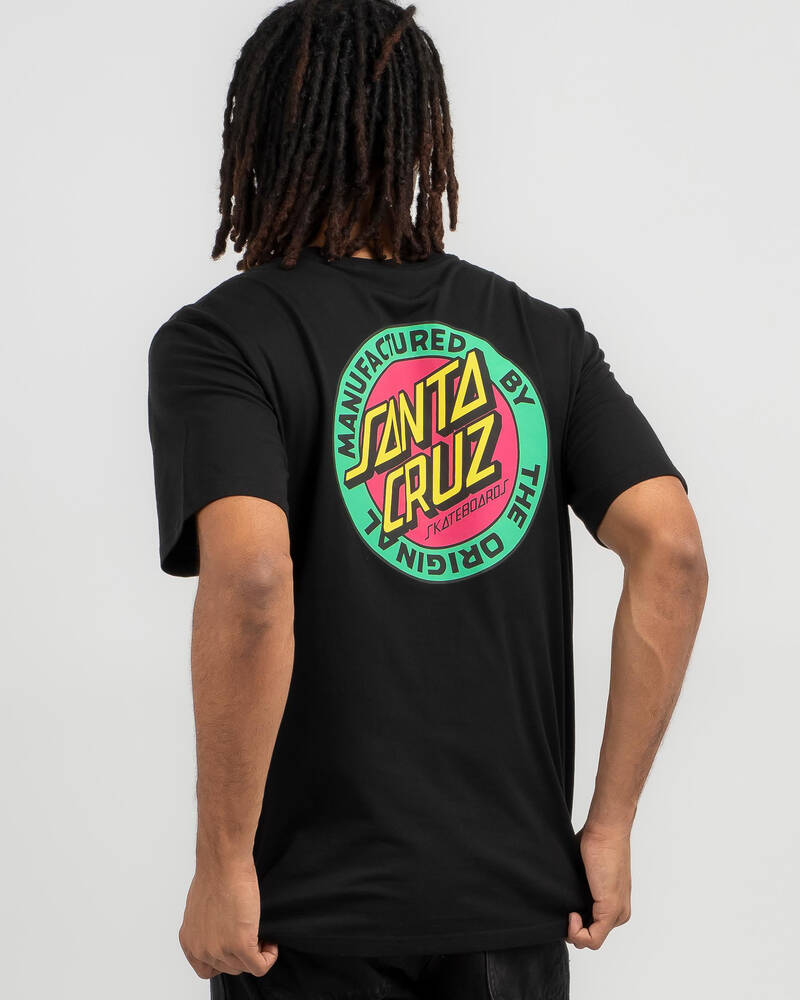 Santa Cruz MFG Dot Retro T-Shirt for Mens