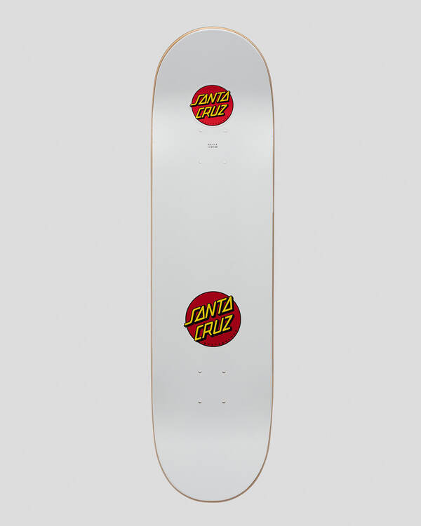 Santa Cruz Screaming Hand 8.25" Skateboard Deck for Unisex