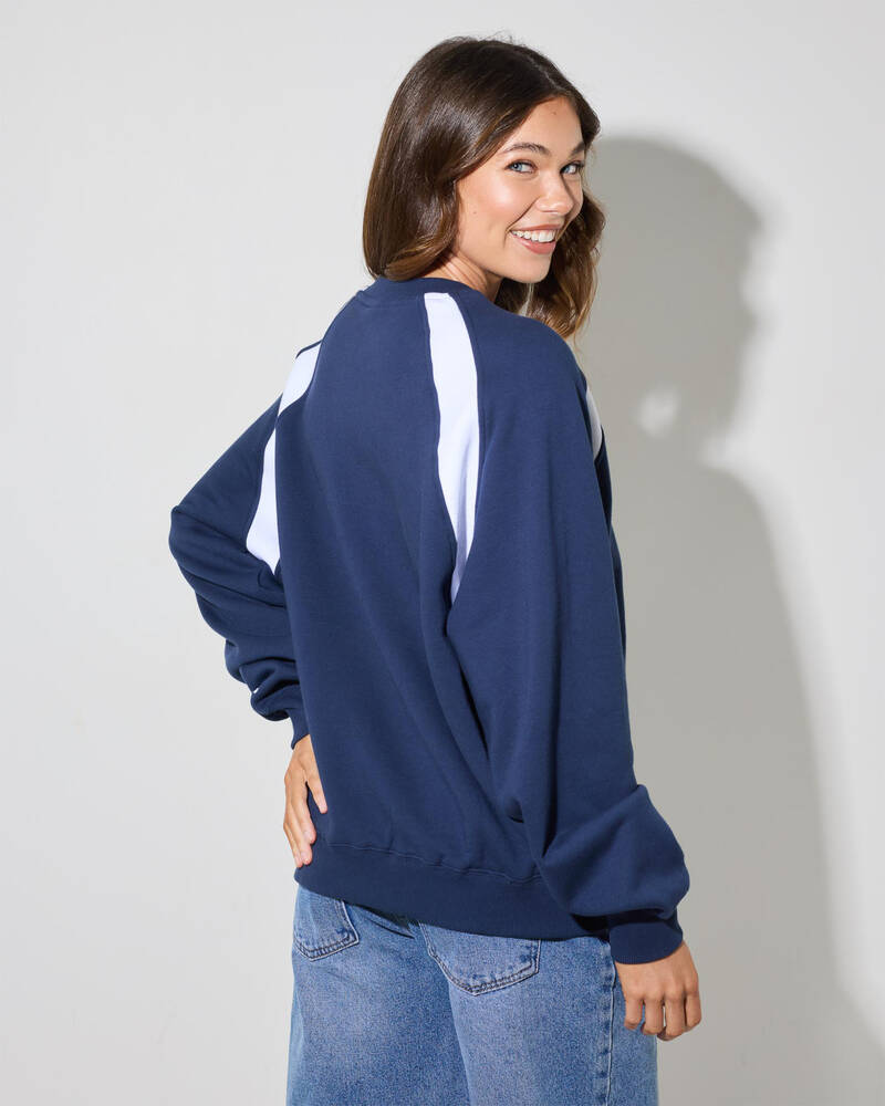 Rip Curl Retro Swell Oversized Crew Jumper for Womens