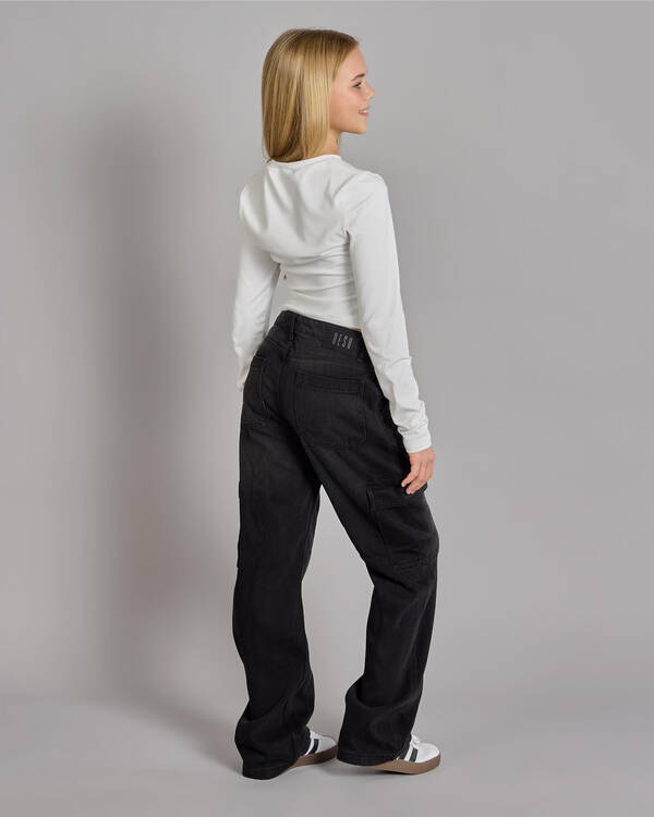 DESU Girls' Elkie Cargo Jeans for Womens