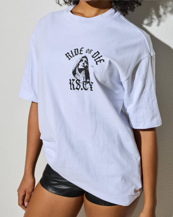 Kiss Chacey Saint Box Fit T-Shirt for Womens