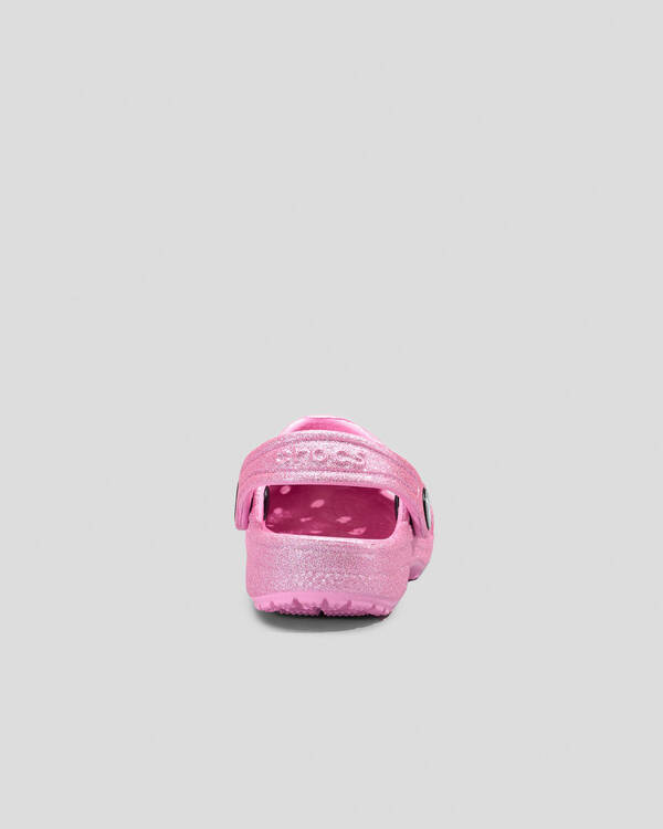 Crocs Toddlers' Glitter Clogs for Unisex
