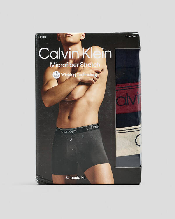 Calvin Klein Micro Stretch Boxer Briefs 3 Pack for Mens