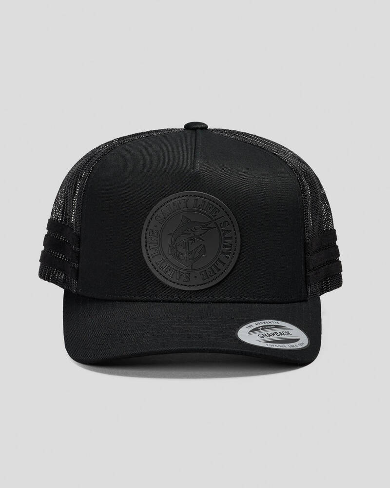 Salty Life Never Bitten Trucker Cap for Mens