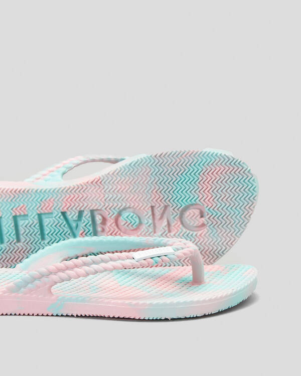 Billabong Girls' Kicks Marble Thongs for Womens