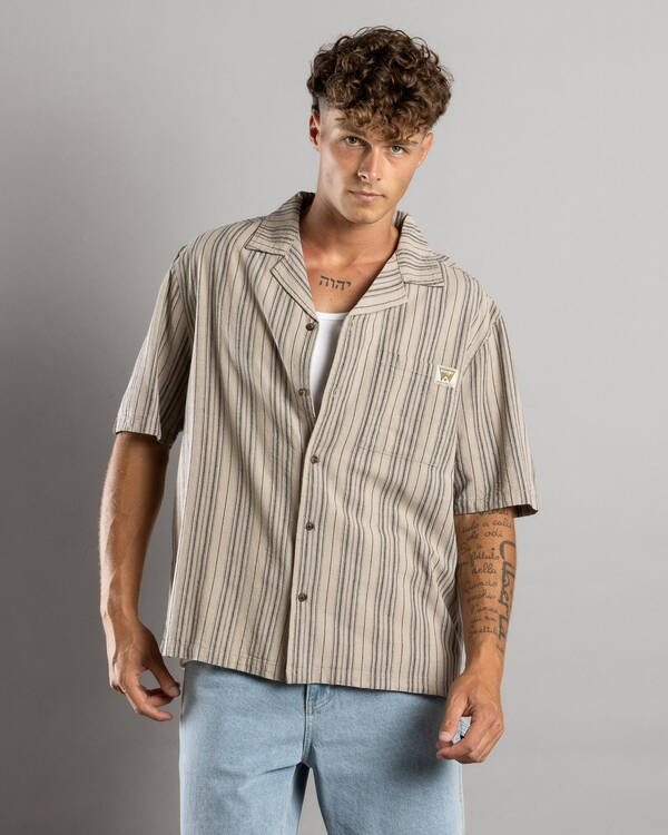Wrangler Box Resort Short Sleeve Shirt for Mens