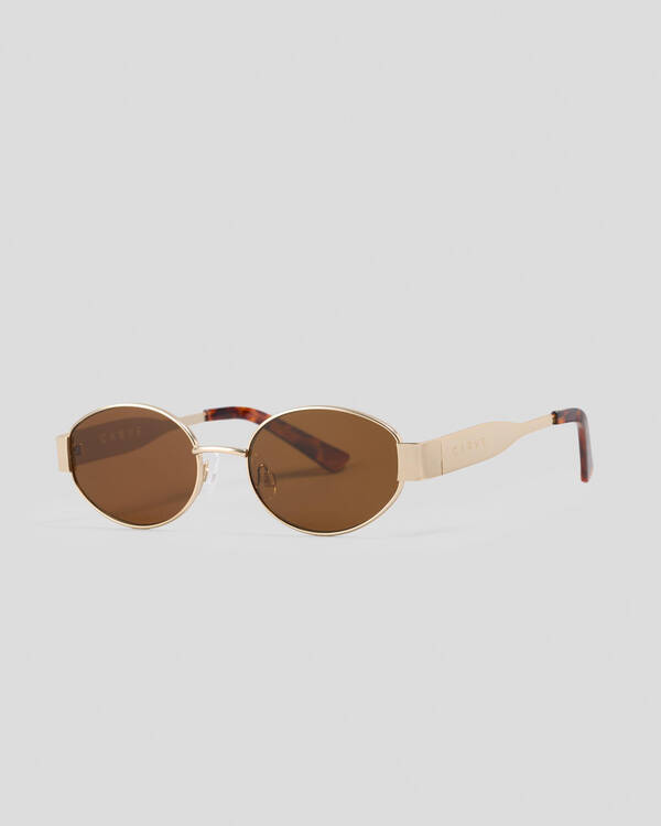 Carve Polly Gold Sunglasses for Womens
