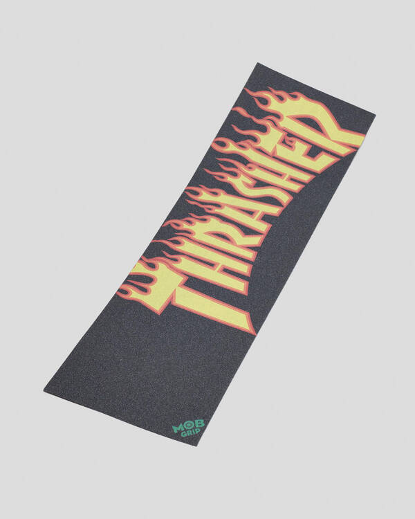 Mob Grip Thrasher Yellow and Orange Flame Grip Tape for Unisex