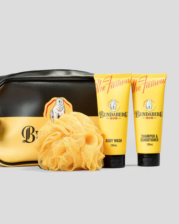 Bundaberg Rum Travel Set for Mens