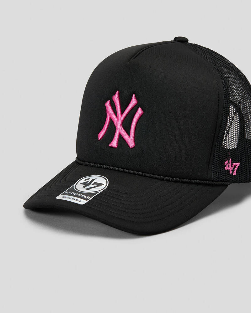 Forty Seven NY Yankees Foam Trucker Cap for Womens