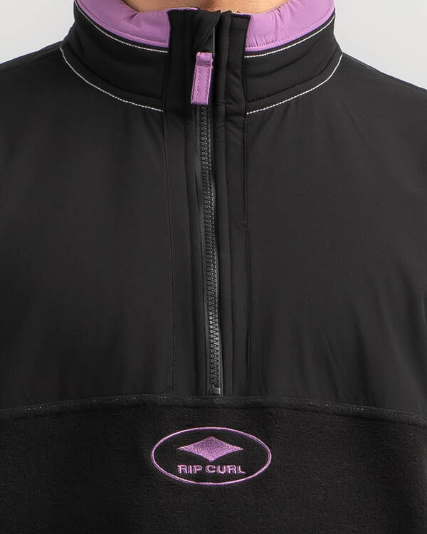 Rip Curl Anti Series QSP Quarter Zip Crew Sweatshirt for Mens