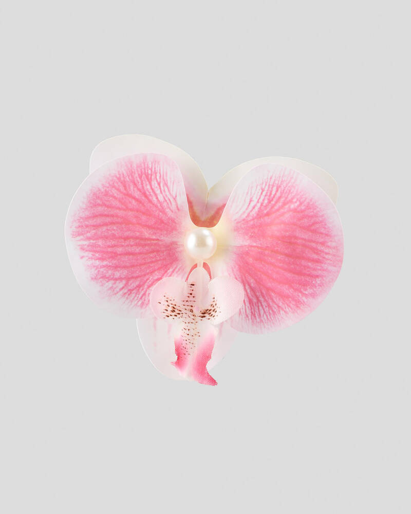 Karyn In LA Orchid Flower Clip for Womens