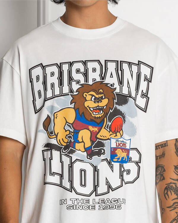 Mitchell & Ness Brisbane Lions Character T-Shirt for Mens