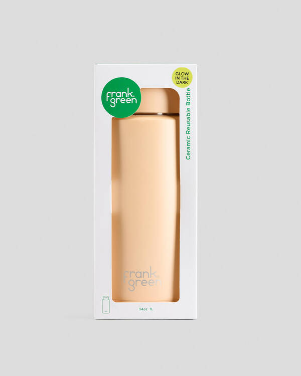 Frank Green 34oz Ceramic Reusable Glow in the Dark Bottle for Mens