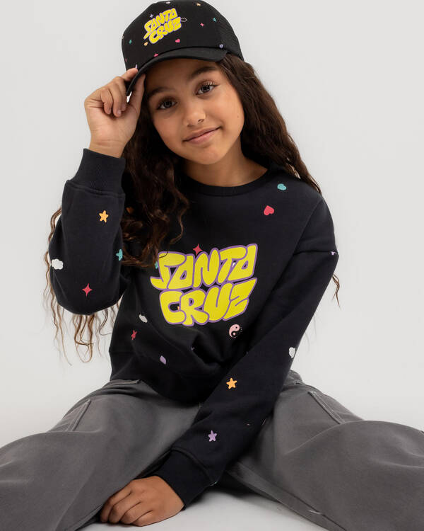 Santa Cruz Girls' Bubble Stack Sweatshirt for Womens
