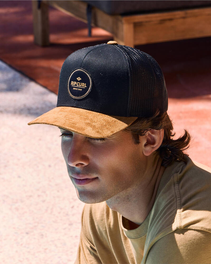 Rip Curl Routine Curve Trucker Cap for Mens