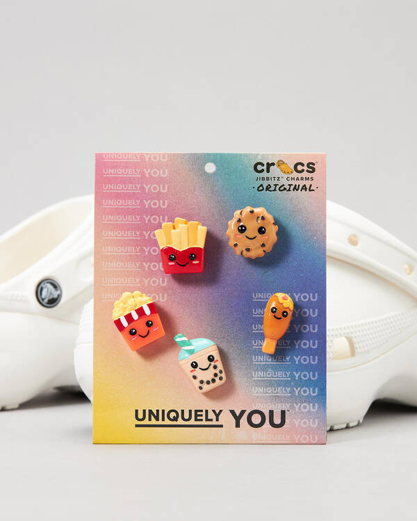 Crocs Bad But Cute Foods Jibbitz 5 Pack for Unisex