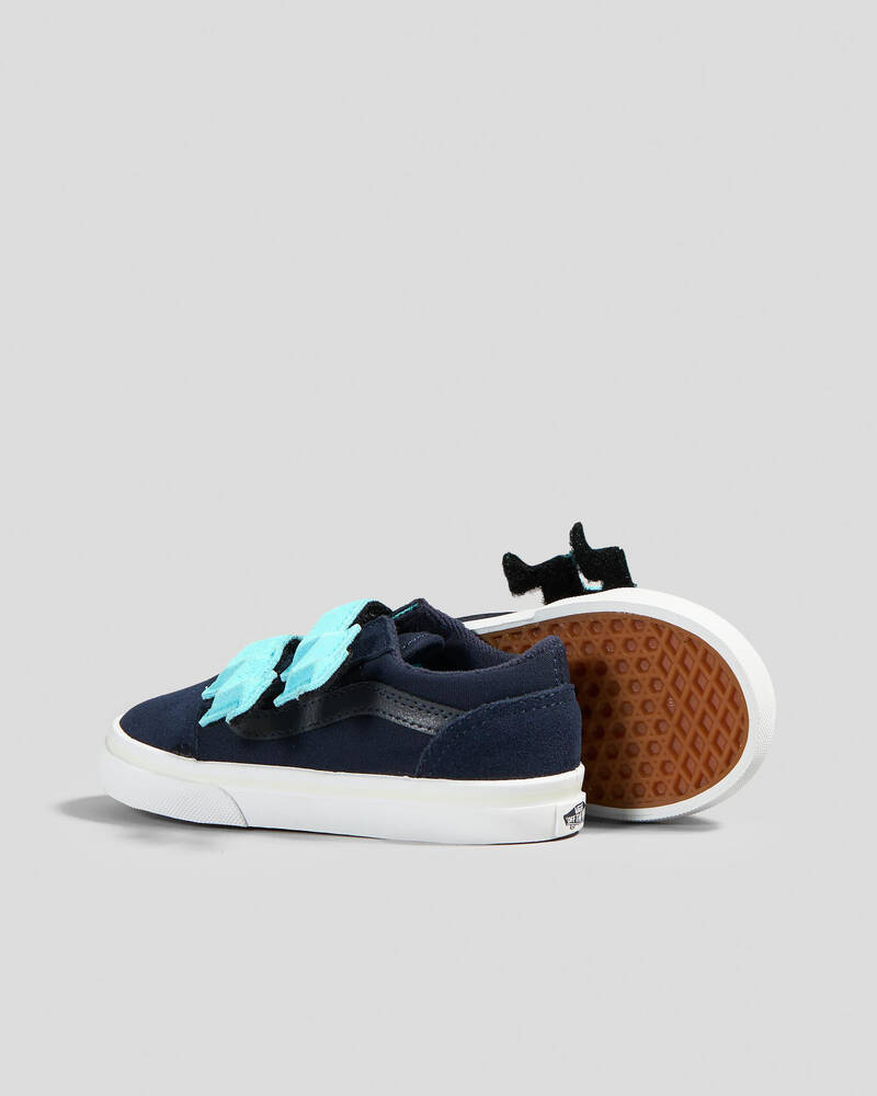 Vans Toddlers' Old Skool V Bolt Strap Shoes for Mens