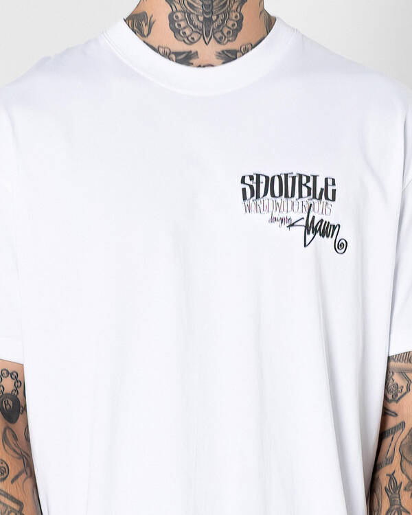S-Double World Wide Roots T-Shirt for Mens
