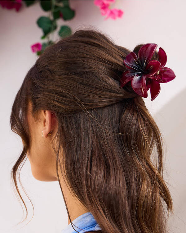Karyn In LA Frangipani Hair Claw Clip for Womens