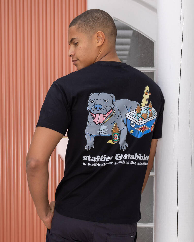 Frothies Staffies & Stubbies T-Shirt for Mens